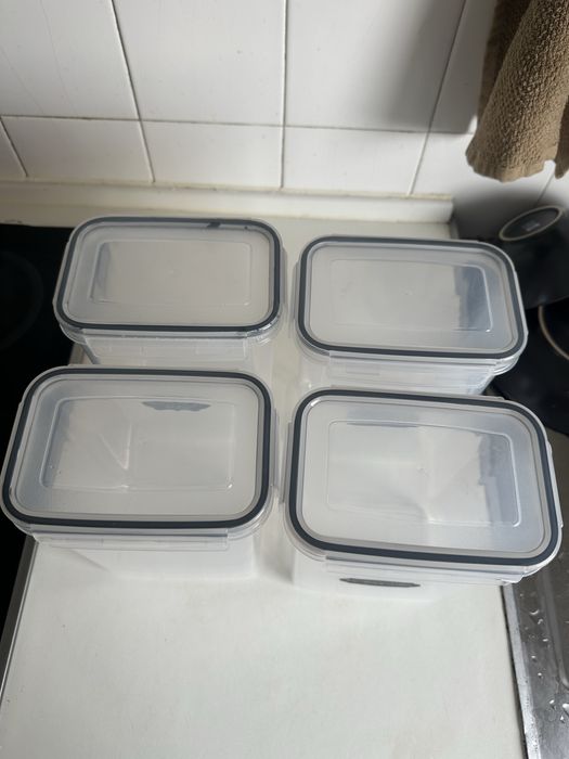 4 Potes de arrumação 2.0L