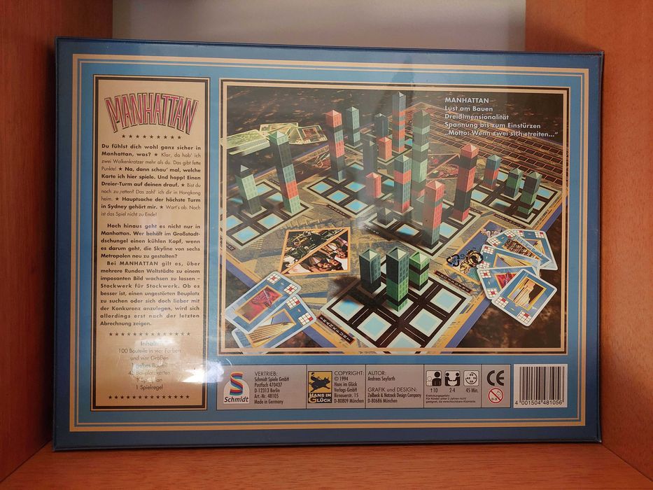 Manhattan (Board Game, Jogo de Tabuleiro)