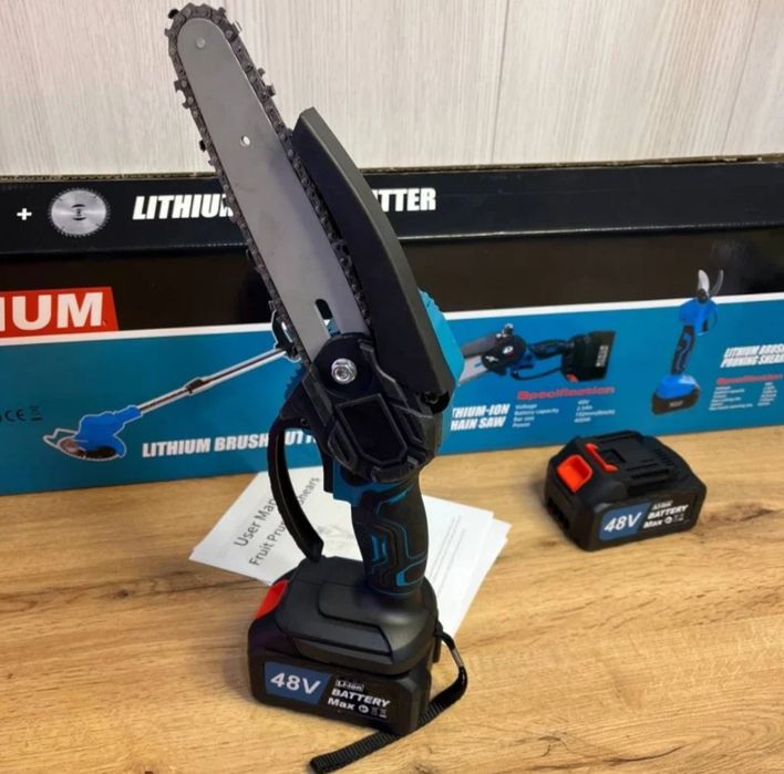 Садові інструменти 3в1 пилка та секатор 48V тример для трави
