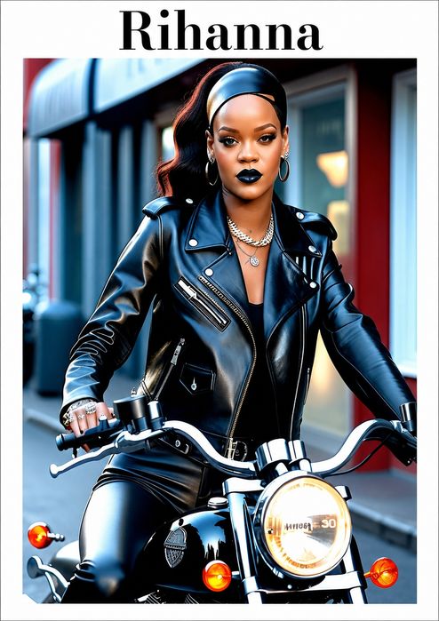 Lote 7 Posters novos Rihanna