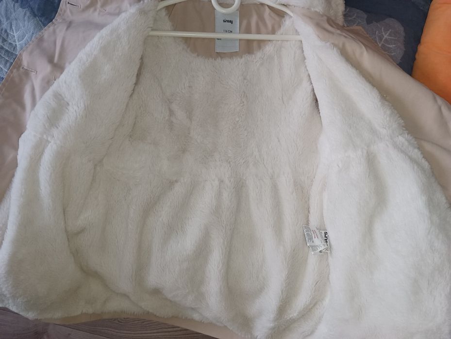 Тренч утеплений 116/122