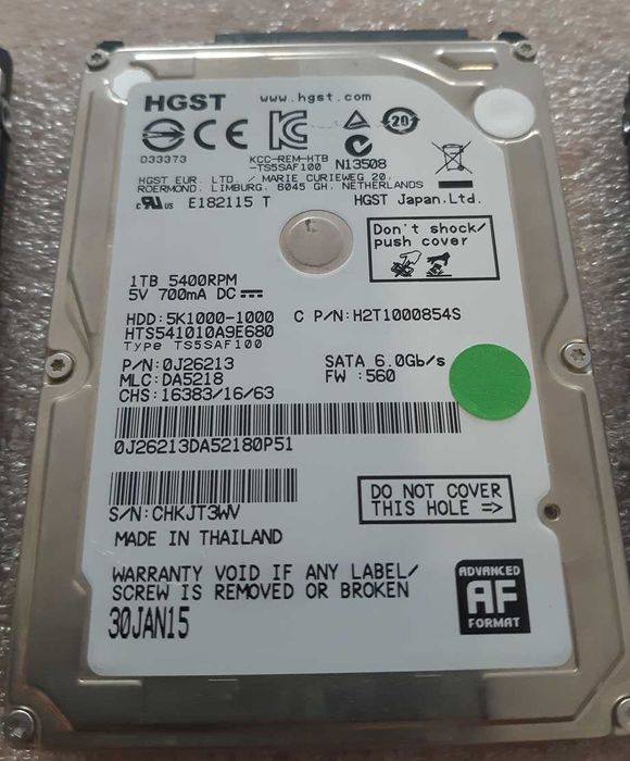 Disco 2.5'' de 1TB