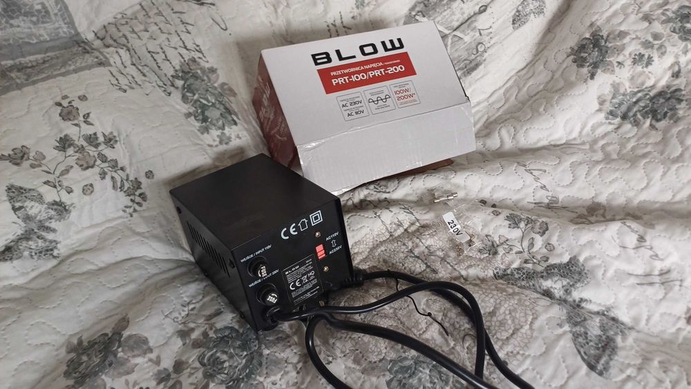 Przetwornica napięcia 230/110 V AC PRT-200 BLOW