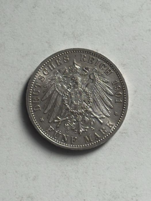 5 марок 1901 року. 200-річчя королівства Пруссія