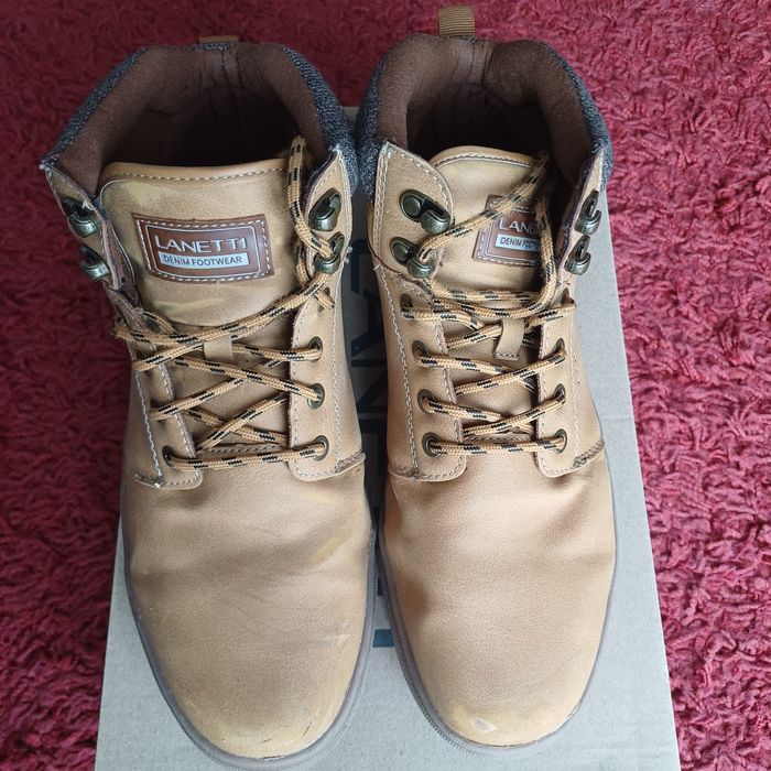 Trzewiki męskie  Lanetti