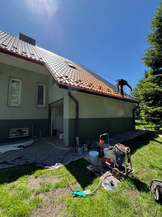 Malowanie Dachów i elewacji