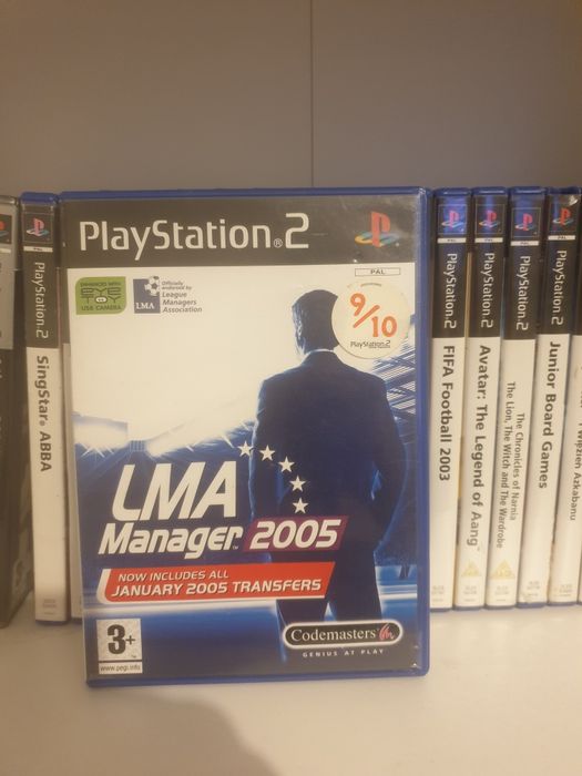 Lma Manager 2005 ps2 playstation 2