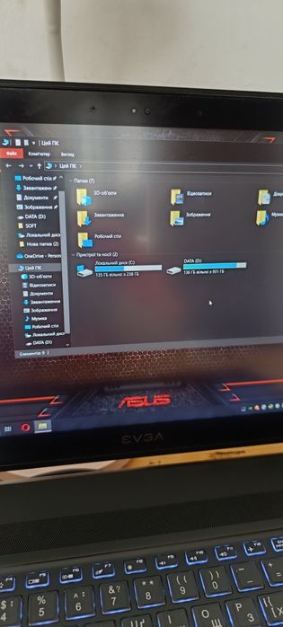 Ігровий Ноутбук EVGA SC15, intel core i7, RTX 1060 на 6 gb