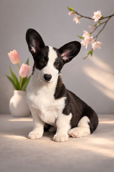 Хлопчики і дівчатка вельш коргі кардиган