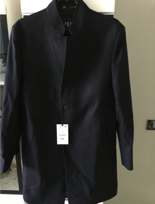 Вовняне пальто Zara, розмір xl