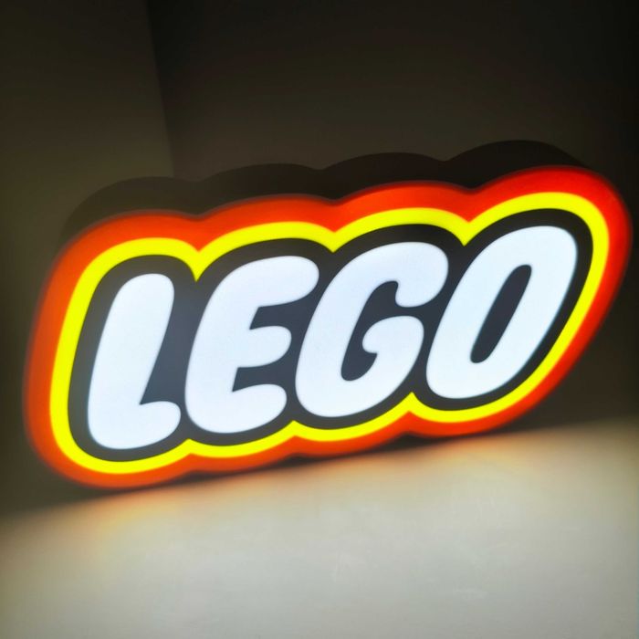 Candeeiro luz de presença LED Lego com interruptor e ligação USB