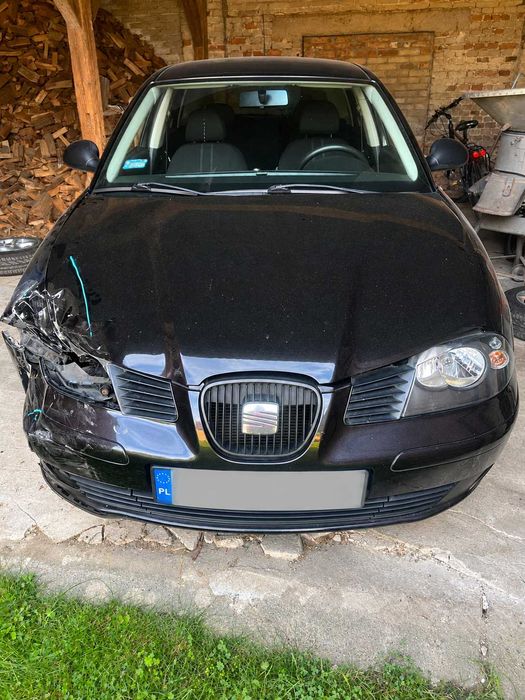 SEAT Ibiza 1.4 75 KM Benzyna | 2004 | JEZDNY | Uszkodzony
