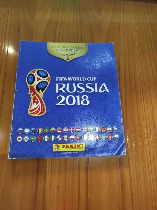 Caderneta de futebol - FIFA World Cup Russia 2018 - Completa