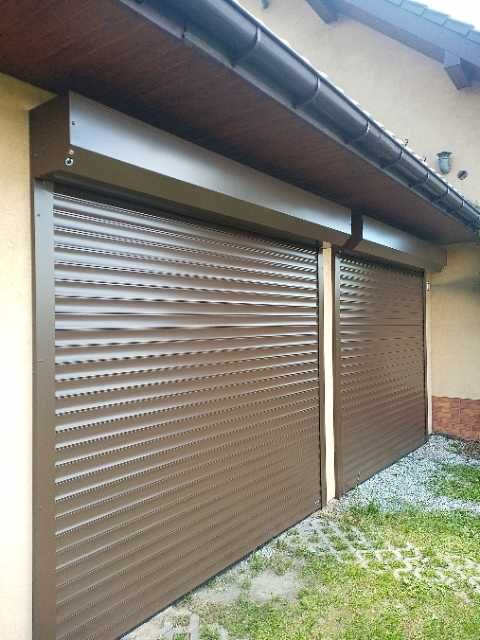 Brama rolowana ocieplana garażowa z pilotem