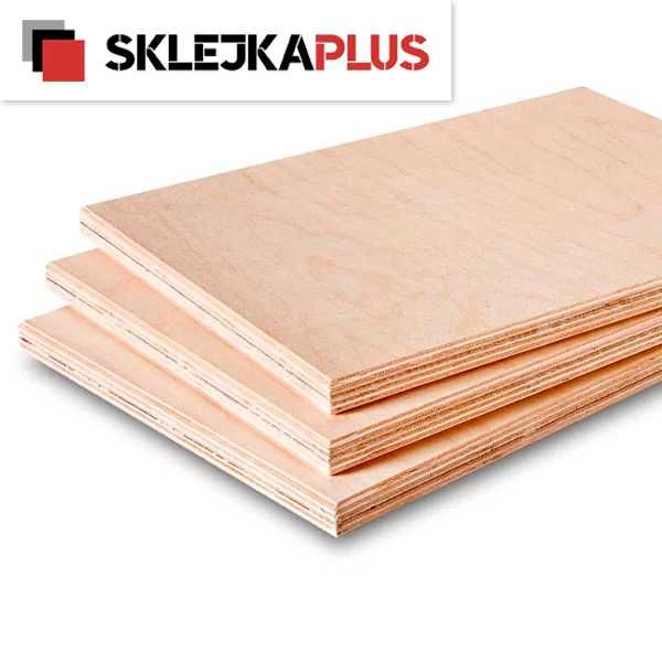 Sklejka wodoodporna suchotrwała surowa brzoza 9; 12; 15; 18; 21; 27