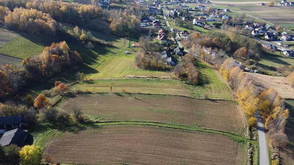 Działka z bezterminowymi warunkami zabudowy Nockowa media cisza i spokój - Widok 3