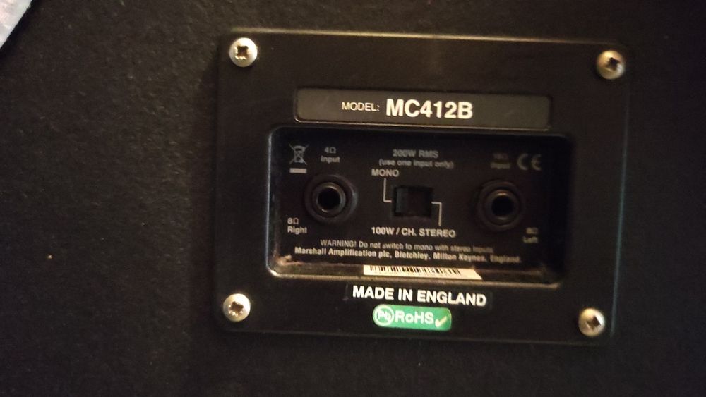 Marshall AVT150 H + MC412 B - Halfstack Guitarra - Amplificador+Coluna