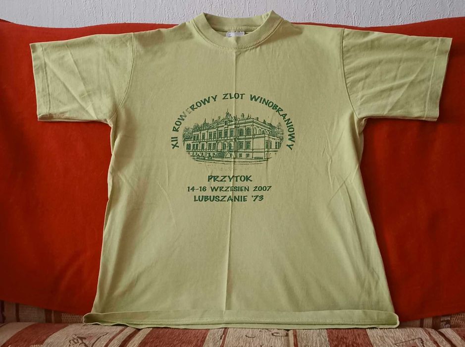 T-shirt pamiątkowy ze zlotu rowerowego - roz. M