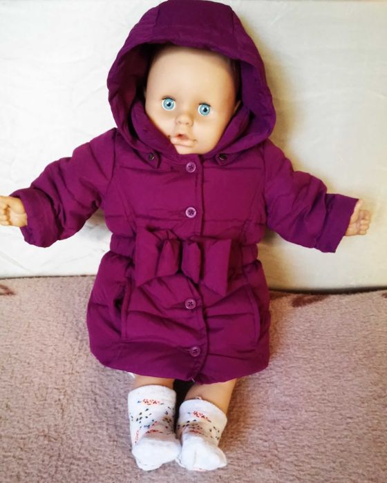 Kurtka parka dziecięca Benetton Baby.