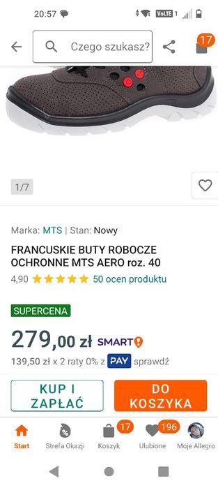 Buty robocze MTS