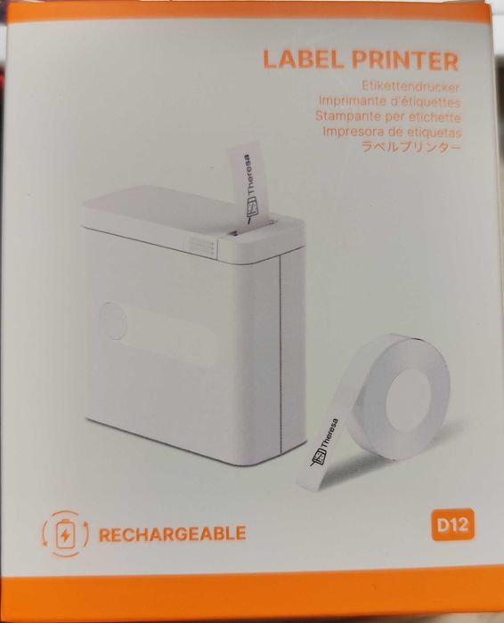 Impressora Térmica Mini D12 Criadora de Adesivos
