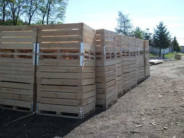 skrzyniopalety na jabłka gruszki ziemniaki warzywa kapustę