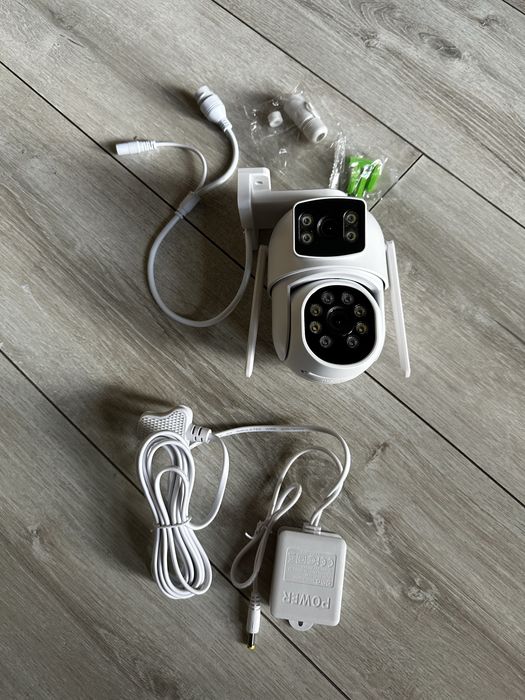 Kamera zewnętrzna IP Reobiux A9Q 3K 6MP Dual Lens