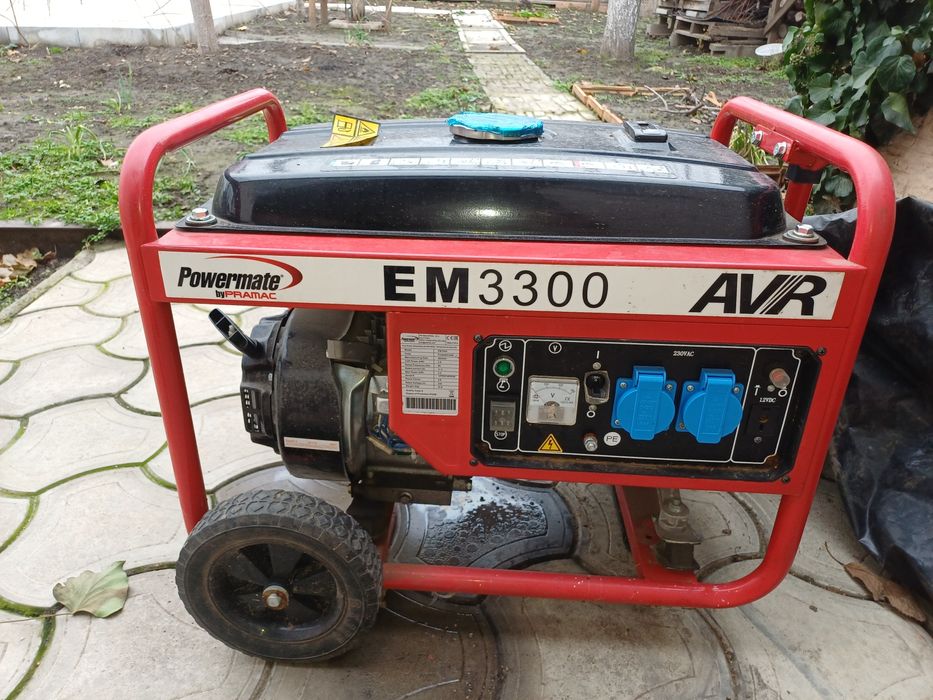 ТОРГ! Генератор бензиновий PRAMAC EM 3300 3 кВ
