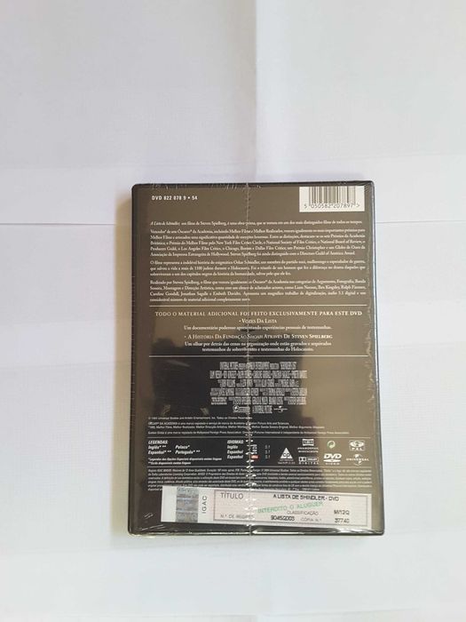 Filme Dvd A Lista de Schindler
