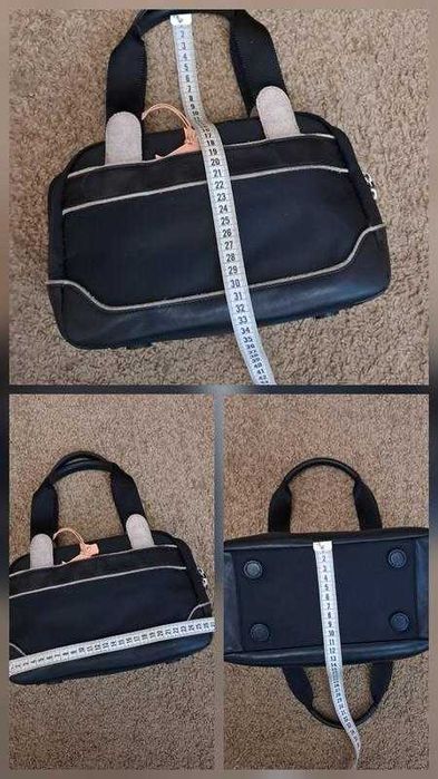 Сумочка radley, поліестер, шкіра, замша