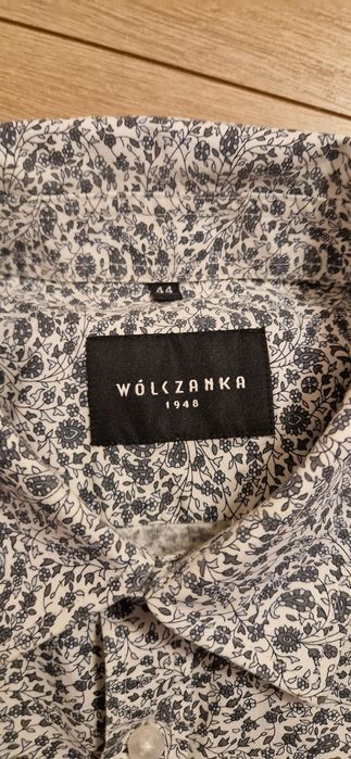 Koszula męska z kołnierzykiem 44, wólczanka