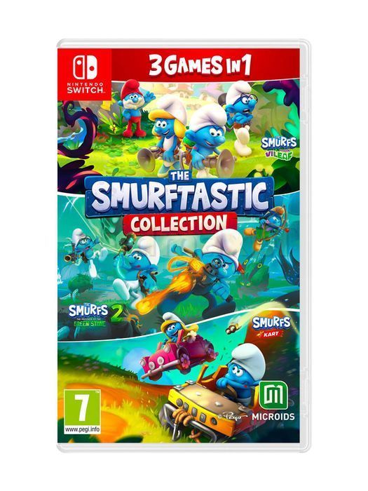 Smerfy - Smerfastyczna Kolekcja 3w1 PL (NSW) Gra nowa w folii