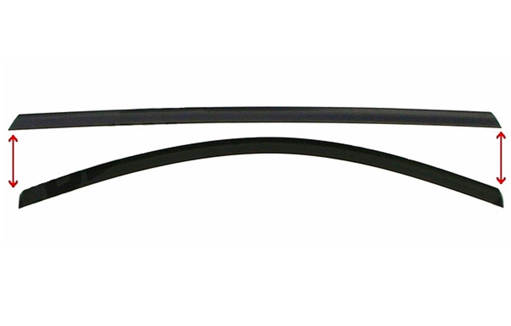 Спойлер элерон (накладка на заднюю дверь багажника)/длина=1175mm/