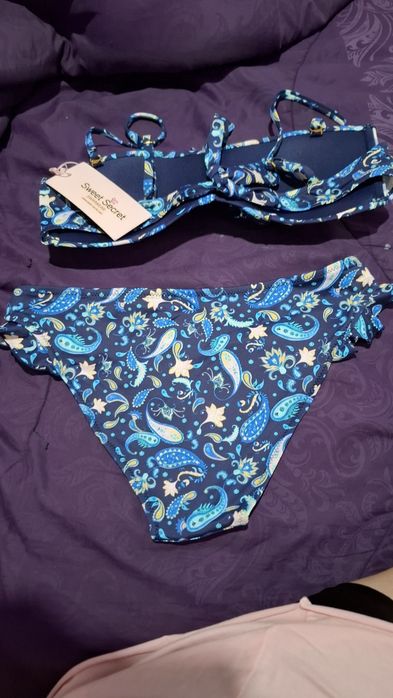 Bikini azul tam 38 Eu 40 Es novo sweet secret