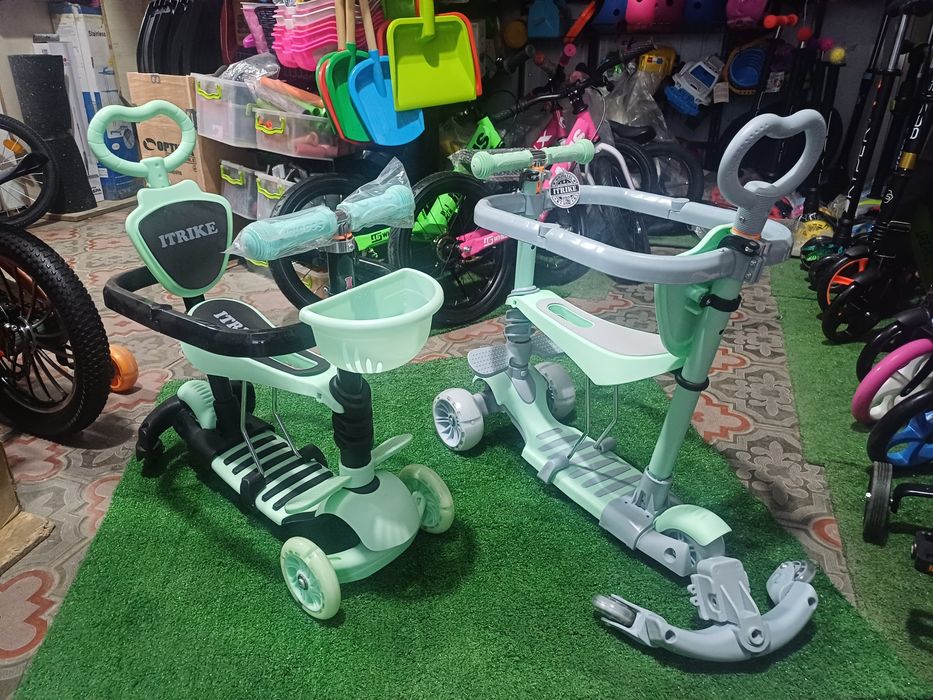 Самокат  дитячий  3 в 1