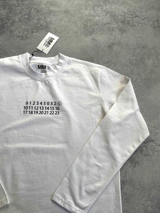 Лонгслив Maison Margiela білий