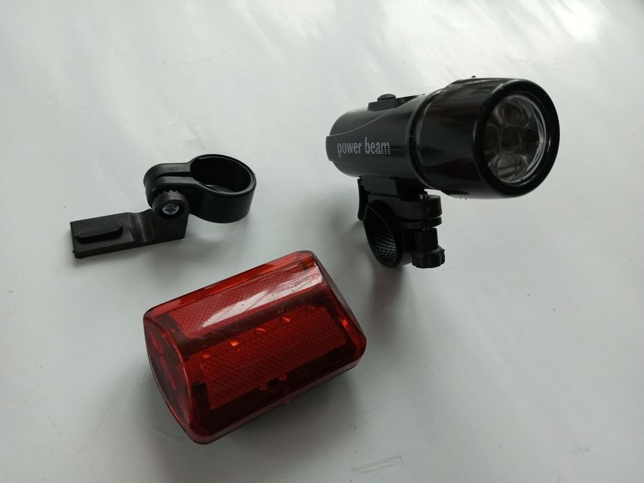 Lampki rowerowe przód + tył