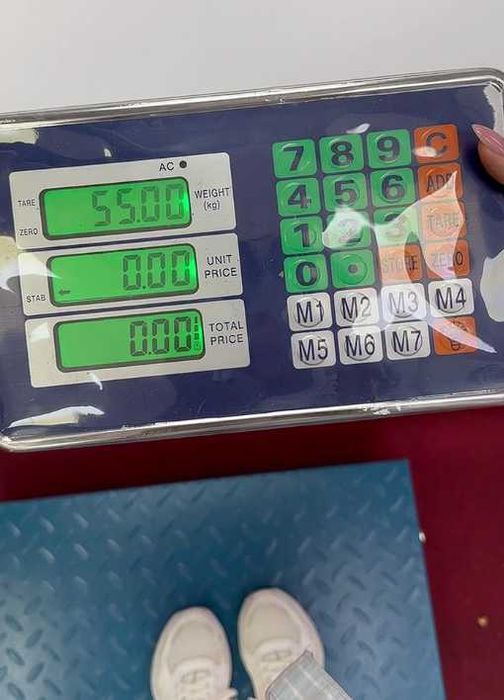 ваги платформні 150 кг wi-fi підлогові бездротові вага електронні вес