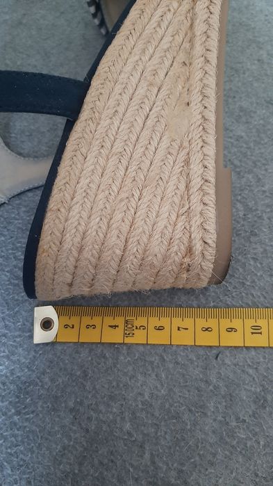 Espadryle na koturnie nowe
