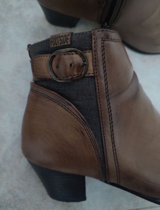 Botas em pele genuína - Footside