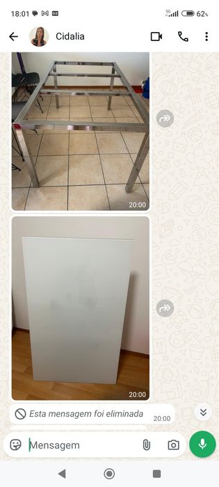 Vendo mesa de cozinha