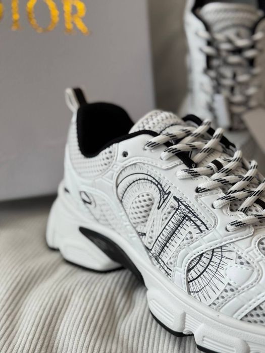 Кросівки Dior білі повне пакування розмір 37-23,5см