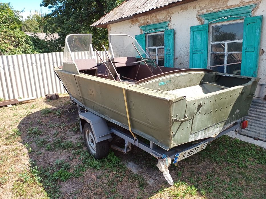 Лодка з лафетом. Прогрес4