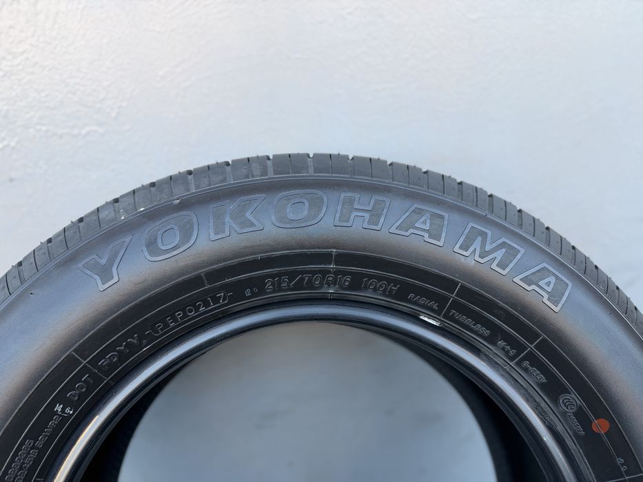 Резина літо 215/70/r16 нова Yokohama Geolandar G033 шини 8 мм