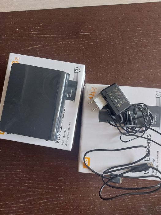 Зовнішній  HDD диск WD Elements 14/18 Tb