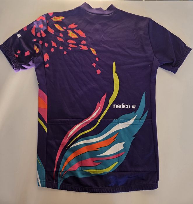 Koszulka na rower retro vintage M psychodelic LSD