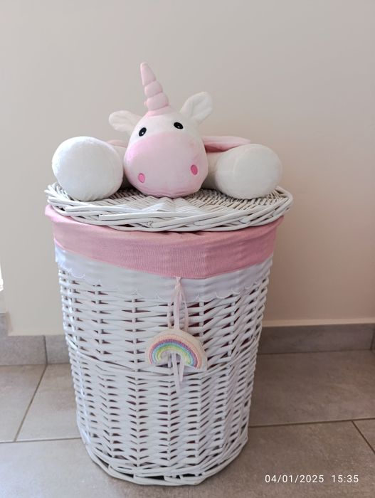 Conjunto cestos unicórnio