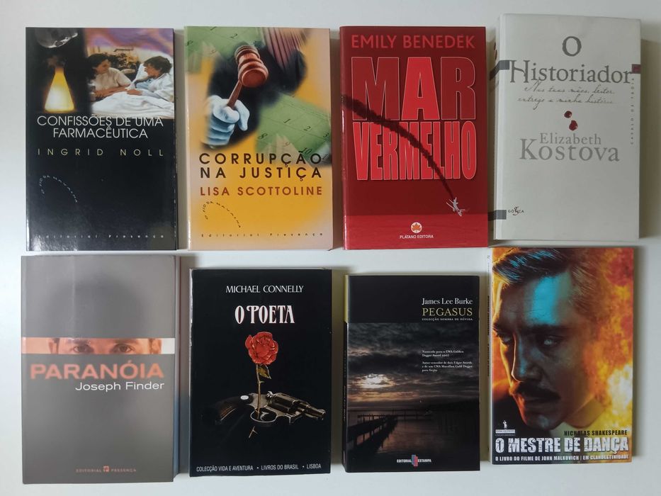 Livros Polícias, Suspense e Thrillers psicológicos