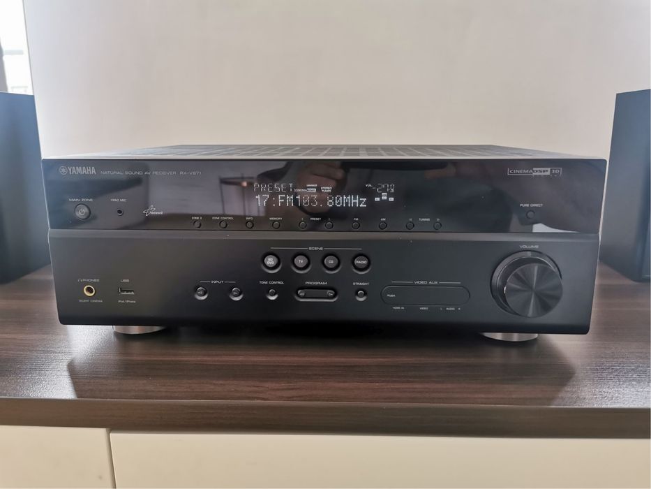 Yamaha RX-V671 + Odtwarzacz Blu-ray / DVD Yamaha BD-S671