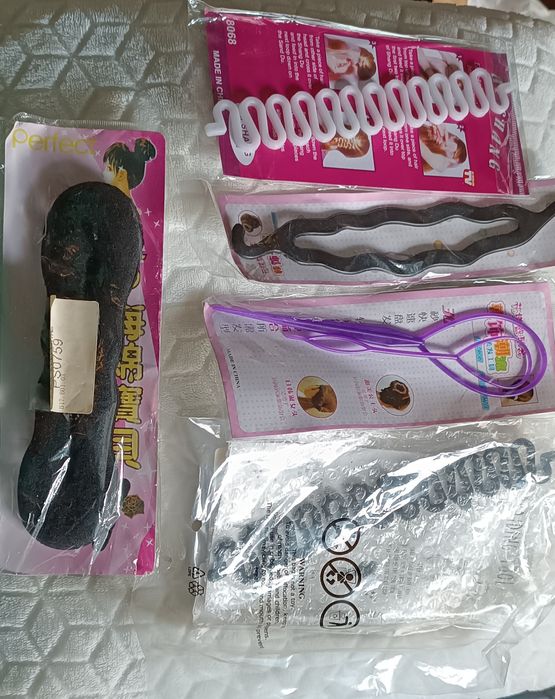 Conjunto acessórios cabelo